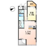 クレシア吹上の間取り画像
