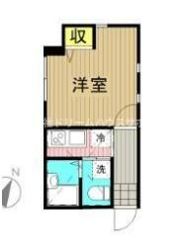 オウルハイツ横浜の間取り画像