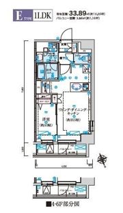 リヴシティ初台の間取り画像