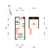 ArcaUrbana志茂の間取り画像