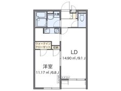 レオネクストみやびⅢの間取り画像