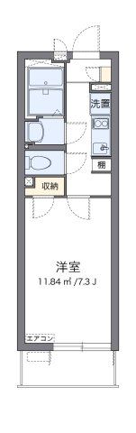 クレイノ陸王の間取り画像
