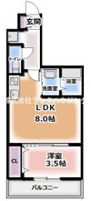 サンフレンドCoreの間取り画像
