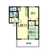 エスポワール上鶴の間取り画像