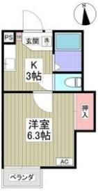 ラ・セゾン 高崎の間取り画像
