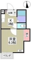 ラ・セゾン 高崎の間取り画像