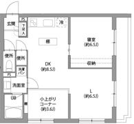 CULUM浜田山の間取り画像