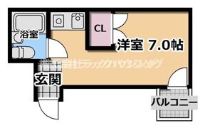 JPアパートメント守口Ⅴの間取り画像