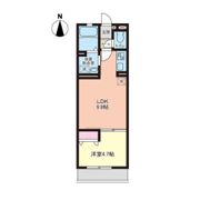 (仮称)萩野町新築アパートの間取り画像