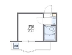 レオパレス大宮第1の間取り画像