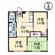 Mimasuコーポの間取り画像