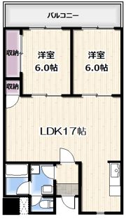 ハピネス48の間取り画像