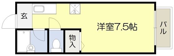 ワイズ参番館の間取り画像