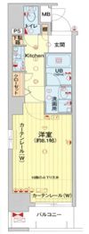 エイペックス梅田東の間取り画像