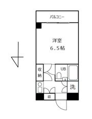 北斗ハイツの間取り画像