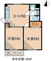 アパートメント麻布の間取り画像