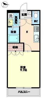 ポラリスシャインの間取り画像