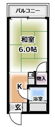 第2ミルキーハイムの間取り画像