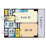 ローヤルマンション博多駅前の間取り画像