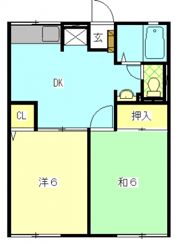 クレシェンドの間取り画像