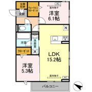 D crest長沼3丁目の間取り画像