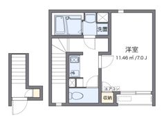 クレイノフローリの間取り画像