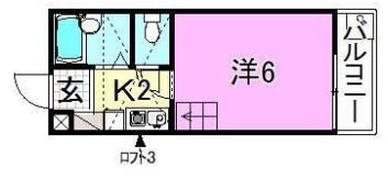 フレグランス北条の間取り画像
