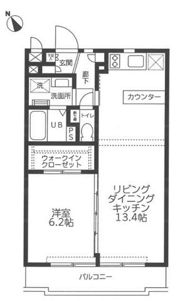 レジディア吉祥寺の間取り画像