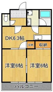 サンライズ門司の間取り画像