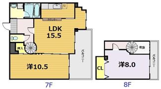 ステージハウス万石の間取り画像