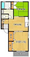 タウンコートIの間取り画像