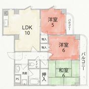 タルミハイツの間取り画像