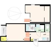 BELLE VILLA長町の間取り画像