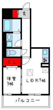 ハーヴェストの間取り画像