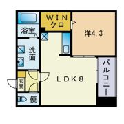 Ketty姪浜の間取り画像