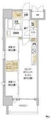 リビオメゾン新大阪の間取り画像