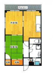 シャトーエイトの間取り画像