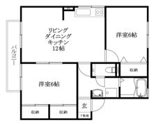 セルーナ椿 B棟の間取り画像