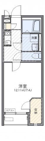 レオネクストスマイルシダーの間取り画像