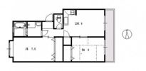 新宅第1マンションの間取り画像