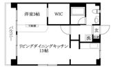 クレール湯渡の間取り画像