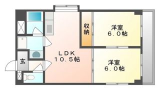 サンジェルマン門田屋敷の間取り画像