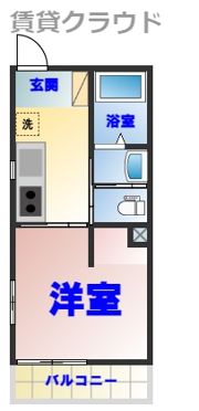 Like星久喜A棟の間取り画像