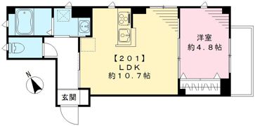 ラシーネ荻窪の間取り画像