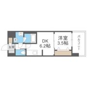 Alivis浪速東SoL TERRACEの間取り画像