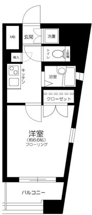 シンシア護国寺の間取り画像