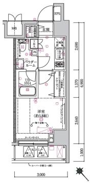 LUMEED横濱鶴見の間取り画像