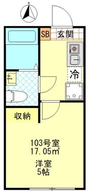 フィーカ板橋の間取り画像