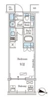 パークアクシス横濱高島町の間取り画像