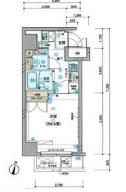 ヴェルト錦糸町Ⅱの間取り画像